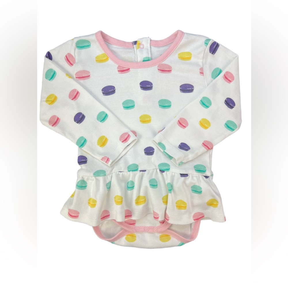 MONICA + ANDY Cotton Skirted Onesie - 9-12M